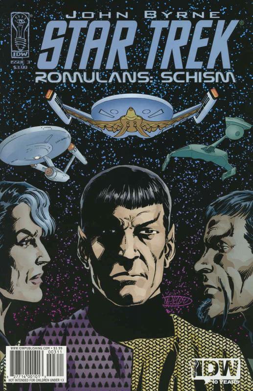 Star Trek: Romulans Schism #3 VF; IDW | save on shipping - details inside