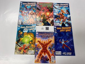 6 Rann-Thanagar Holy War DC comic book #1 2 3 4 5 6 53 KM8