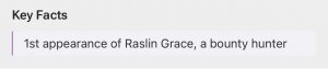 Star Wars Revelations #1 CGC 9.8 1st Appearance of Raslin Grace Marvel 2023 Cv A