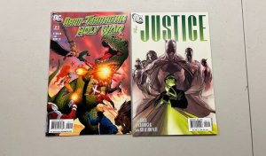 4 DC Comics Justice #1 2 5 Rann-Thanagar Holy War #2 15 JW12