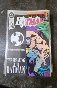 Batman #497 (1993) BATMANS BACK GETS BROKEN
