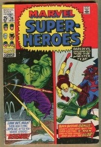 Marvel Super Heroes #26 - Ft. Hulk, Daredevil, Xmen - 1975 (Grade 5.5/6.0) WH