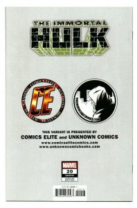 IMMORTAL HULK #20 (2019) LUCIO PARRILLO | TRADELESS VIRGIN | LIMITED 1000