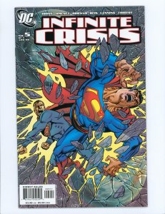 Infinite Crisis #5 George Pérez Cover 1st full app. of Blue Beetle (Jamie Reyes)