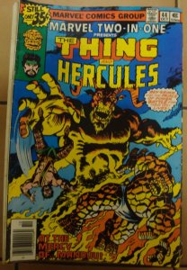 Marvel Two-in-One #44 (1978) Thing & Hercules Marv Wolfman Story Bob Hall Art