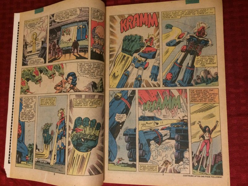 Shogun Warriors #10 Marvel Comics (1979) FN Five Heads of Doom