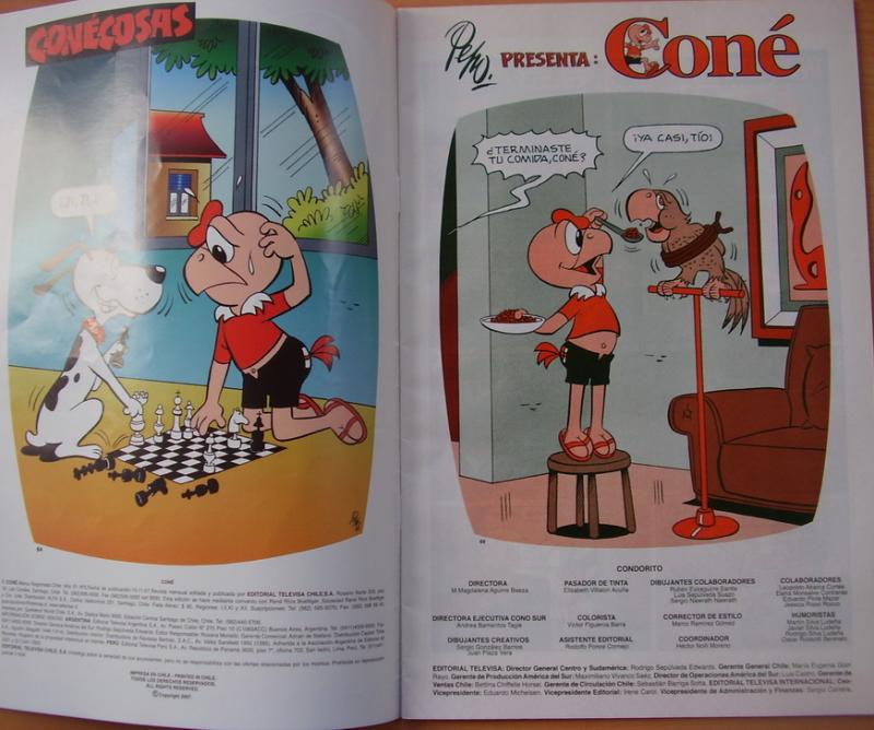 Comic Cone de Condorito numero 3.Completo.2007.Revista.Tebeo.Historieta.