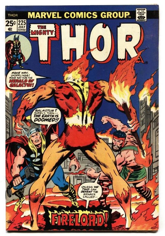 Thor #225 1974- comic book First appearance of FIRELORD