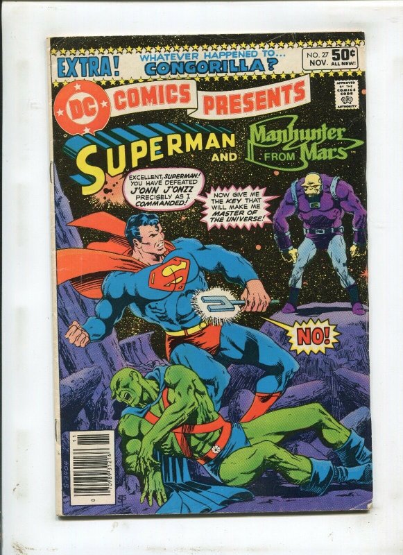 DC COMICS PRESENTS #27 - SUPERMAN AND MANHUNTER FROM MARS! - (6.5) 1980 