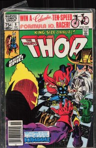 Thor Annual #9 Newsstand Edition (1980) Thor