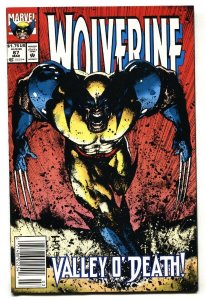 Wolverine #67 comic book Marvel cool cover VF+ 