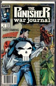 The Punisher War Journal #2 Newsstand Edition (1988) Punisher