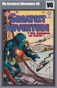 My Greatest Adventure 48 (1960) VG Silver Age DC Comics Sci-Fi