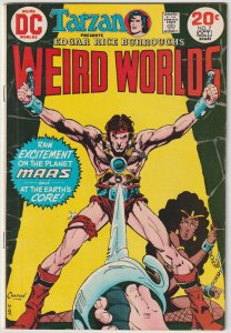 Weird Worlds #7 (Sep-Oct 1973, DC), VG (4.0), last John Carter, bondage cover