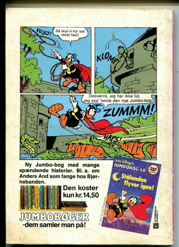 Onkel Joakim #14 1981-Disney-Danish-Uncle Scrooge-Carl Barks-Mickey Mouse-VG