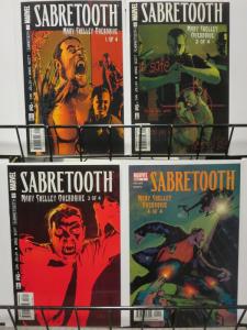 SABRETOOTH MARY SHELLY OVERDRIVE (2002) 1-4  complete!