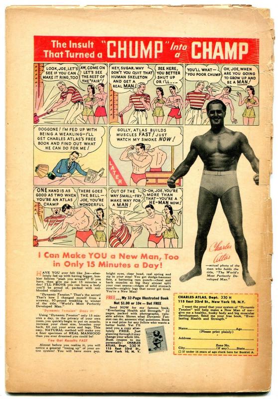 G.I. Combat #16 1954- Golden Age War comic parachute cover p/f