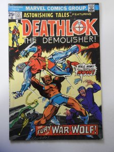 Astonishing Tales #27 VG- Condition: Moisture stains. MVS Intact