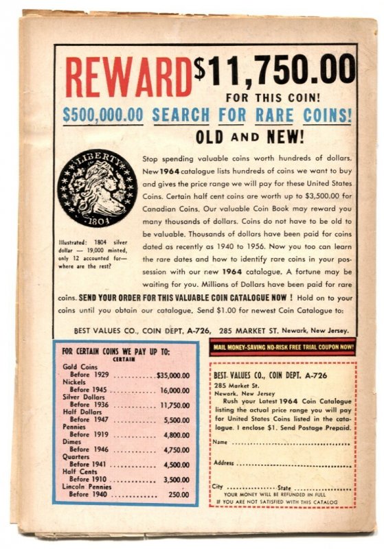 Mystery In Space #89 - 1964 - DC - FR - comic book