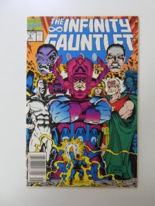 The Infinity Gauntlet #5 Newsstand Edition (1991) VF condition