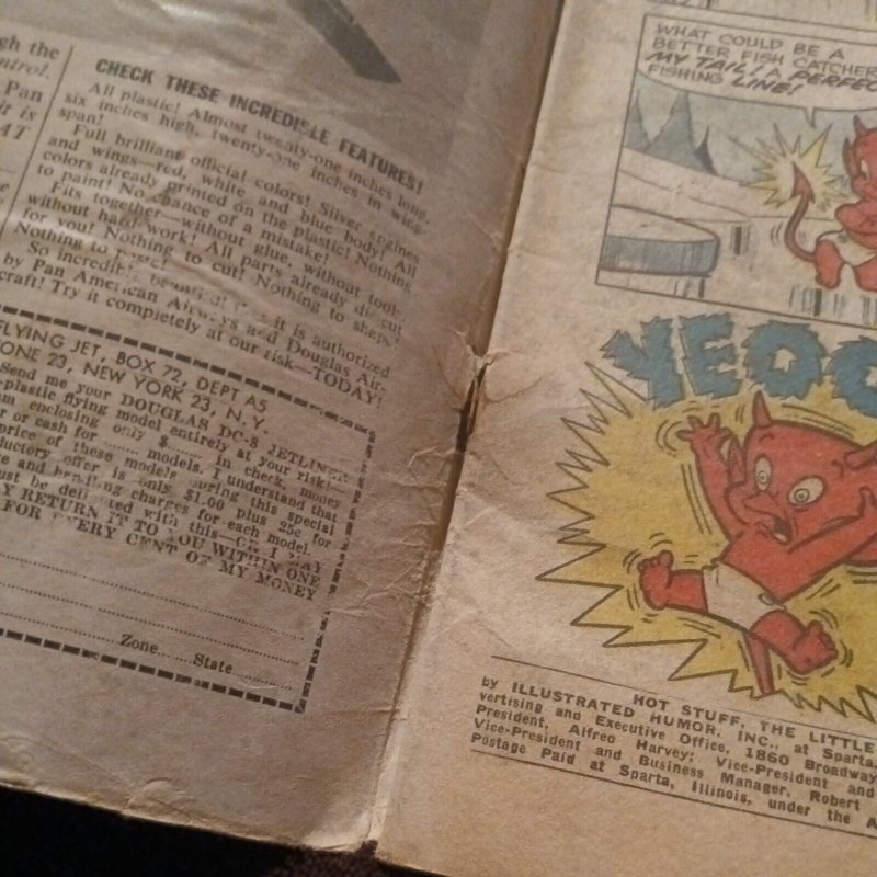 Hot Stuff The Little Devil 11 Harvey Comics 1959 Silver Age Cartoon kids book