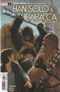 Star Wars Han Solo & Chewbacca # 4 Cover A NM Marvel  [J2]