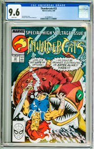 Thundercats #23 (1988) CGC 9.6! White Pages!