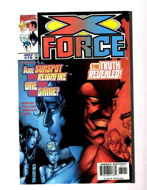 Lot of 12 X-Force Marvel Comic Books #78 79 80 81 82 83 84 85 86 87 88 89 GK51