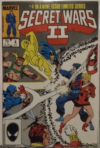 Secret Wars II #4 NM Direct Edition #4 in a 9 issue Limited Series