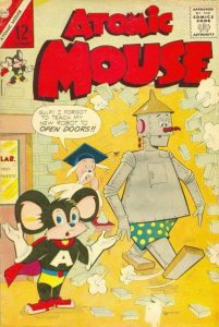 Atomic Mouse #52 FN ; Charlton | February 1963 Robot Cover