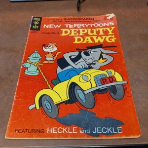 New Terrytoons #5 November 1969 Deputy Dawg gold key silver age cartoon comics