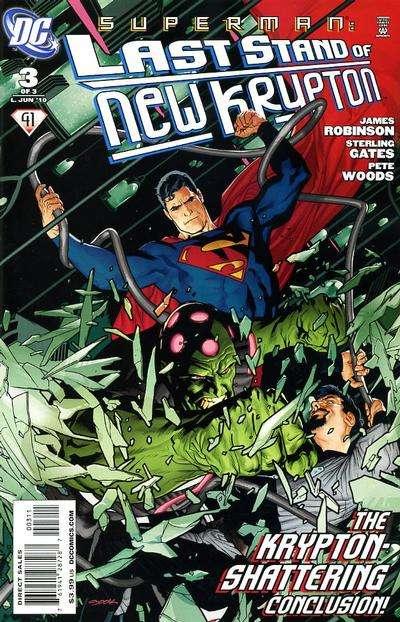 Superman: Last Stand of New Krypton #3, NM + (Stock photo)