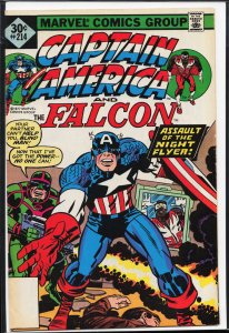 Captain America #214 (1977) Captain America and the Falcon