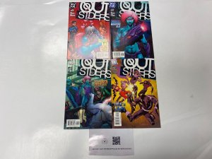 4 Outsiders DC comic books #20 24 25 27 69 KM17