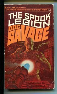 DOC SAVAGE-THE SPOOK LEGION-#16-ROBESON-vg- JAMES BAMA COVER- VG