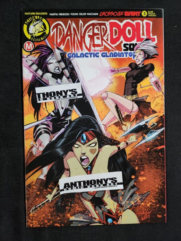 Danger Doll Squad Galactic Gladiators 2PC #3 - Celor Reg + Risque (9.2ob) 2018