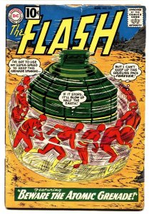 FLASH #122 DC comic book ORIGIN THE TOP-Silver-Age