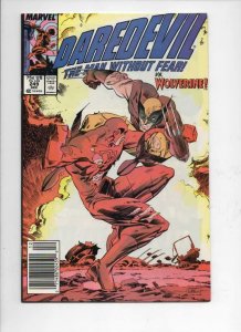 DAREDEVIL #249 VF/NM  Murdock, Wolverine, 1964 1987, more Marvel in store