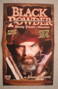 BLACK POWDER Promo Poster, Pirates, 8.5x14, 2010, Unused, more Promos in store