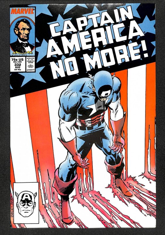 Captain America #332 FN/VF 7.0 Marvel Comics