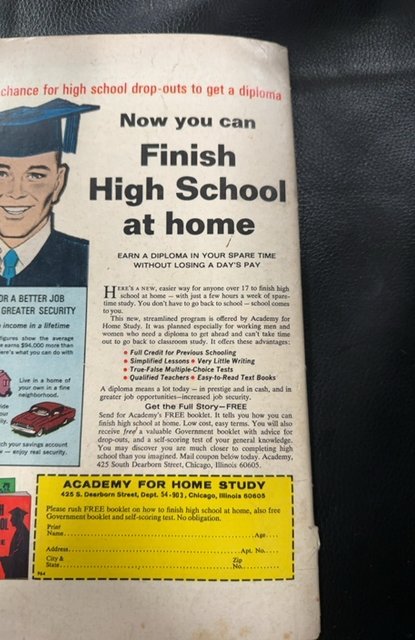 The Amazing Spider-Man #86 beware the black widow - tape 1.5 inch spine split