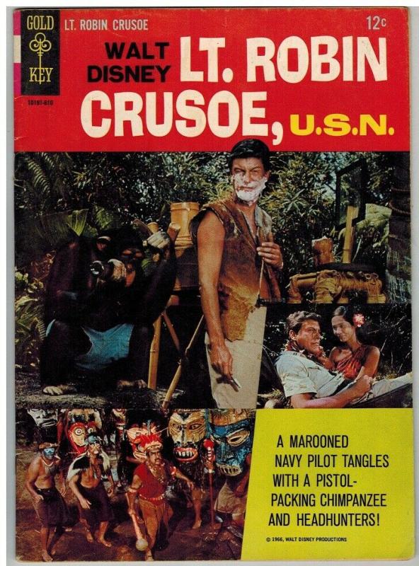 LT ROBIN CRUSOE,U.S.N (1966 GK) NN VG-F 1966