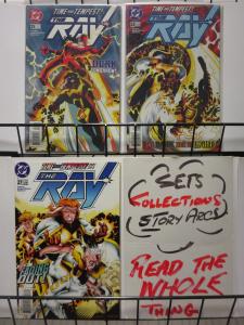 RAY (1994) 25-27 Time And Tempest FLASH team-up story