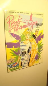 GRAPHIC NOVEL - PINK FLAMINGOS 1 *NICE COPY* RARE FEMALE PALM BEACH FLORIDA