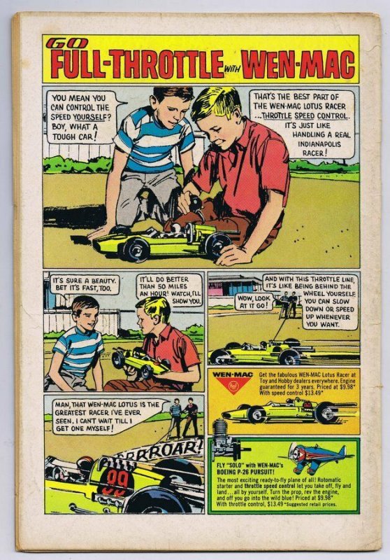 Showcase #58 ORIGINAL Vintage 1964 DC Comics 5th Enemy Ace