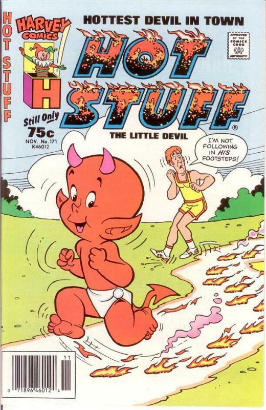 HOT STUFF (1957-    ) 171 VF-NM Nov. 1987 COMICS BOOK