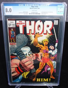 Thor #165 CGC (8.0) 1st Full Appearance of Warlock - 1969