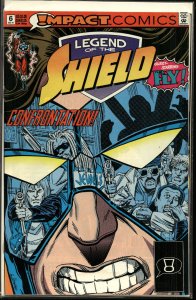 Legend of the Shield #6 Direct Edition (1991) The Shield