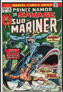 Sub-Mariner #66 (1973) Namor the Sub-Mariner