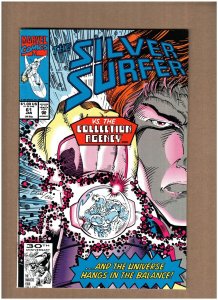 Silver Surfer #61 Marvel Comics 1992 The Collector VF 8.0